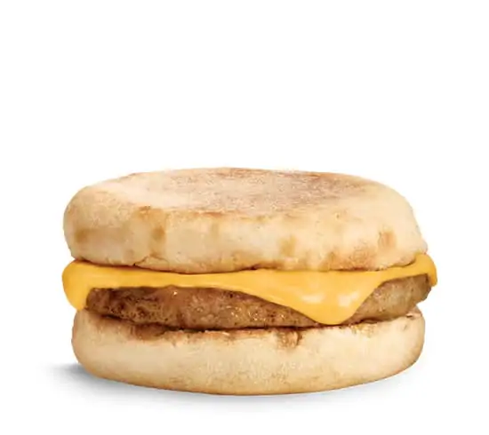 English Muffin Sausage & Cheddar