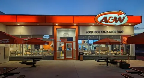 A&W Locations in Major Cities