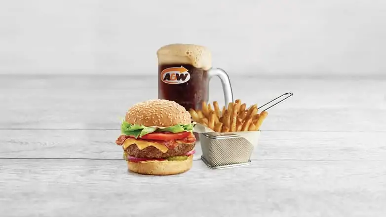 Cheddar Bacon Uncle™ Burger Combo