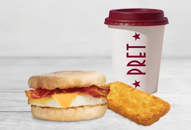 English Muffin Bacon & Egger Combo