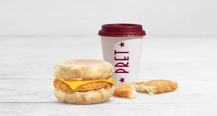 English Muffin Chicken & Cheddar Combo