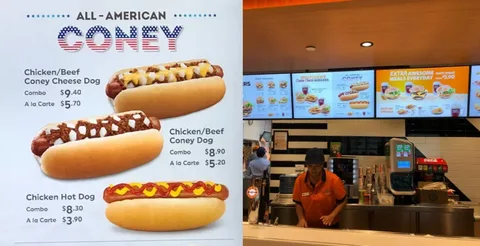 Popular A&W Hot Dog Options